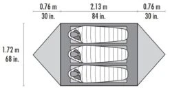 MSR Mutha Hubba NX / 3 Persoons Tent Groen -Winkel Voor Kampeerartikelen Voor Buiten 34238 msr mutha hubba nx 3 persoons tent green