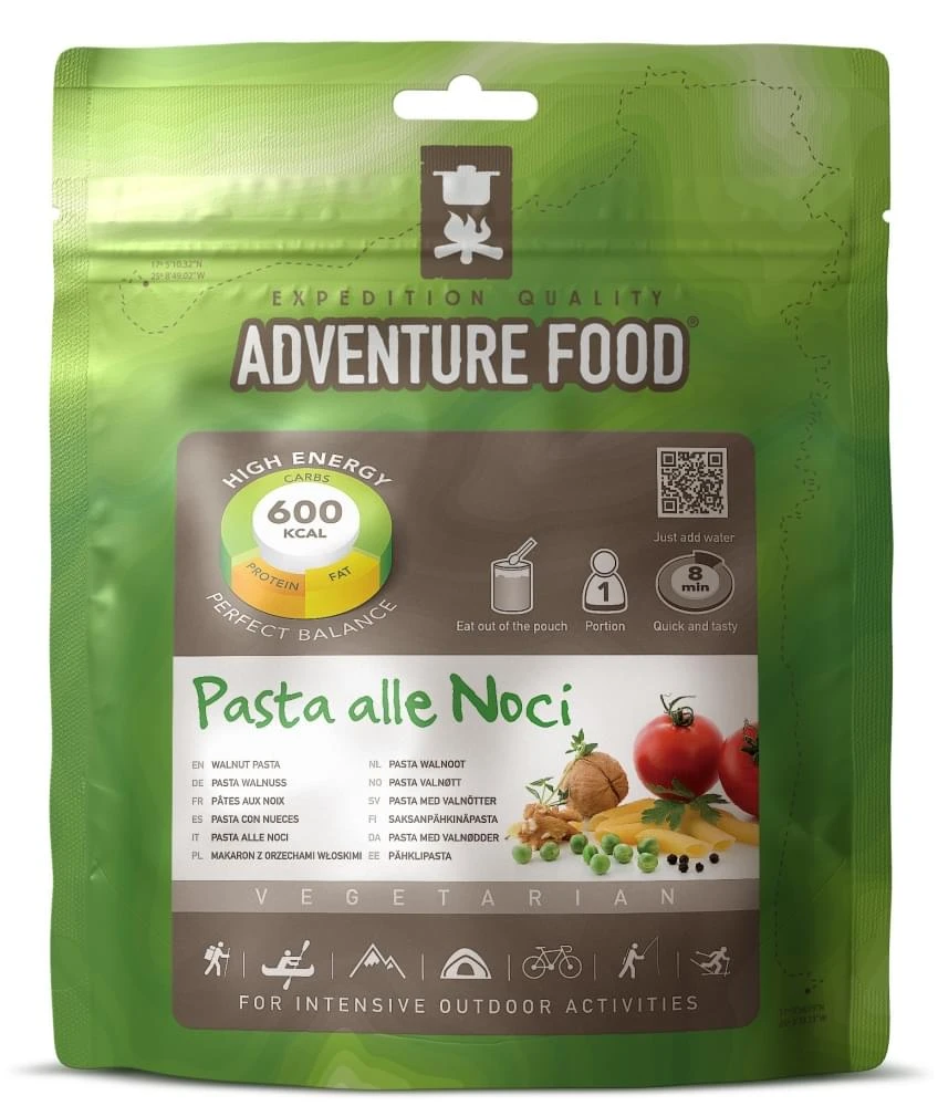 Adventure Food Pasta Walnoot Maaltijd 1 Adventure Food Pasta Walnoot Maaltijd