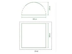 Coleman Event Shelter M Partytent Groen -Winkel Voor Kampeerartikelen Voor Buiten 41078 coleman event shelter m 3 x 3 m