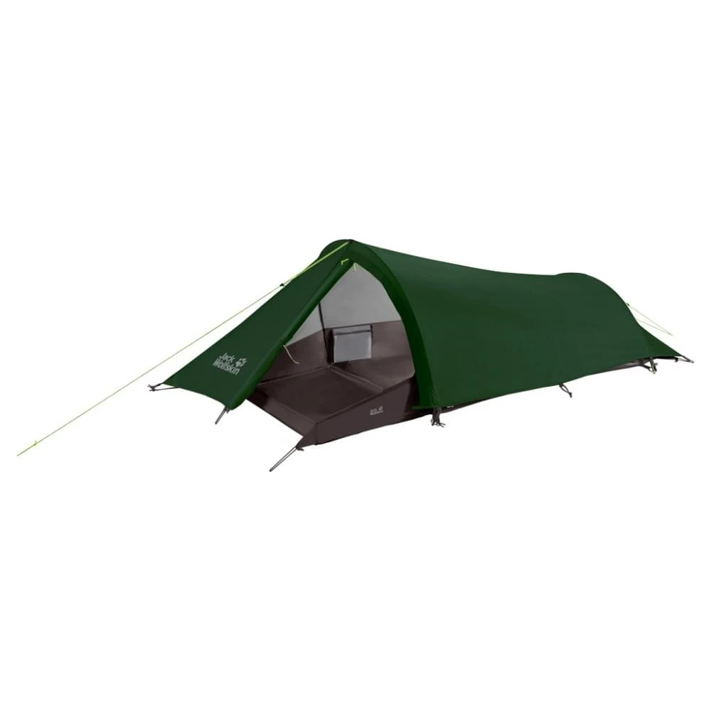 Jack Wolfskin Gossamer 1 / 1 Persoons Tent Donkergroen 1 Jack Wolfskin Gossamer 1 / 1 Persoons Tent Donkergroen