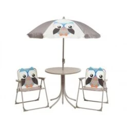 Decoris Uil Kindertuinset Grijs