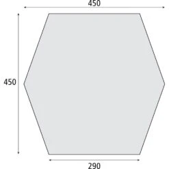 Safarica Sunrise 450 TC Tarp Beige -Winkel Voor Kampeerartikelen Voor Buiten 68239 safarica sunrise 450 tc tarp