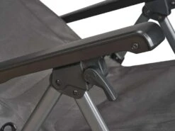 Isabella Freja Relaxstoel Donkergrijs -Winkel Voor Kampeerartikelen Voor Buiten 73911 isabella freja relax vouwstoel