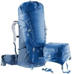 Deuter Aircontact 50 + 10 SL Backpack Blauw -Winkel Voor Kampeerartikelen Voor Buiten 74183 deuter aircontact 50 10 sl backpack