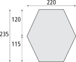 Safarica Hawaii 2.0 Beachshelter Blauw -Winkel Voor Kampeerartikelen Voor Buiten 74808 safarica hawaii 2.0 beachshelter