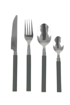 Bo-Camp Bestekset 4-delig Grijs