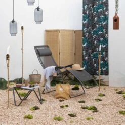 Lafuma RSXA Clip Batyline XL Relaxstoel Zwart -Winkel Voor Kampeerartikelen Voor Buiten 81290 lafuma rsxa clip batyline xl relaxstoel