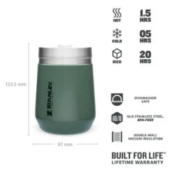 Stanley The Everyday GO Tumbler 0,3L Groen -Winkel Voor Kampeerartikelen Voor Buiten 82122 stanley the everyday go tumbler 03l