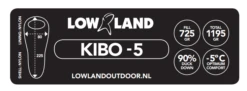 Lowland KIBO -5 Mummy Slaapzak Dons Blauw -Winkel Voor Kampeerartikelen Voor Buiten 83739 lowland kibo5 mummy slaapzak dons