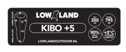 Lowland KIBO +5 Mummy Slaapzak Dons Blauw -Winkel Voor Kampeerartikelen Voor Buiten 83751 lowland kibo 5 mummy slaapzak dons