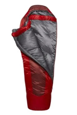 RAB Solar Eco 3 Long Mummy Slaapzak Synthetisch Rood -Winkel Voor Kampeerartikelen Voor Buiten 83967 rab solar eco 3 long mummy slaapzak synthetisch