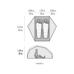MSR FreeLite 2 / 2 Persoons Tent Groen -Winkel Voor Kampeerartikelen Voor Buiten 84981 msr freelite 2 2 persoons tent