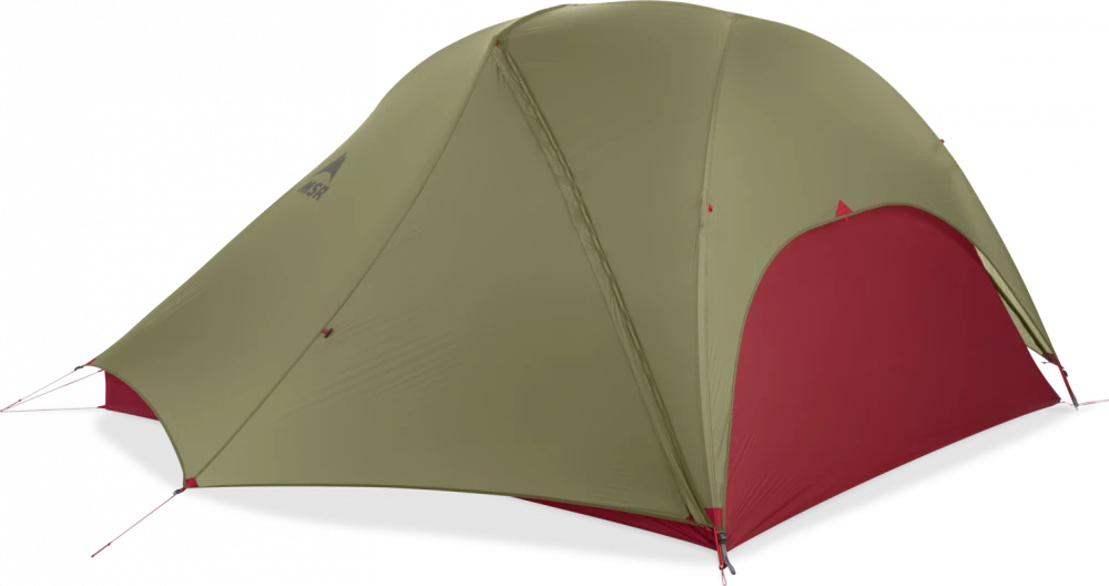MSR FreeLite 3 / 3 Persoons Tent Groen 2 MSR FreeLite 3 / 3 Persoons Tent Groen - Afbeelding 2