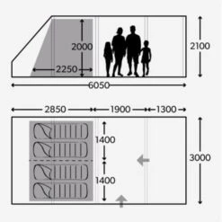 Dometic Rarotonga FTT 401 TC 4-persoons Opblaastent -Winkel Voor Kampeerartikelen Voor Buiten 85417 dometic rarotonga ftt 401 tc 4 persoons opblaastent