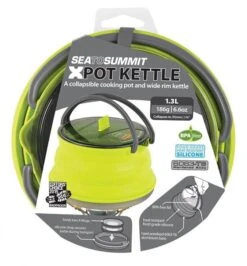 Sea To Summit X-Pot 1.3 Opvouwbare Waterketel -Winkel Voor Kampeerartikelen Voor Buiten 86264 sea to summit x pot kettle 1.3 liter