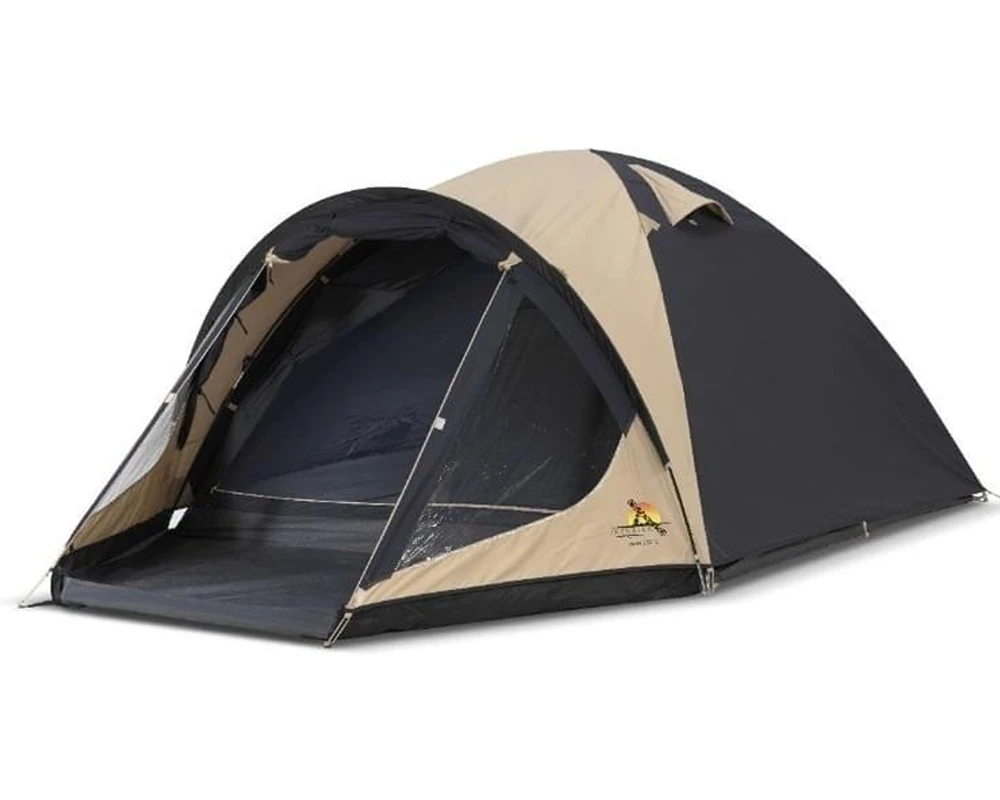 Safarica Kenia 230 TC / 3 Persoons Tent Grijs 1 Safarica Kenia 230 TC / 3 Persoons Tent Grijs