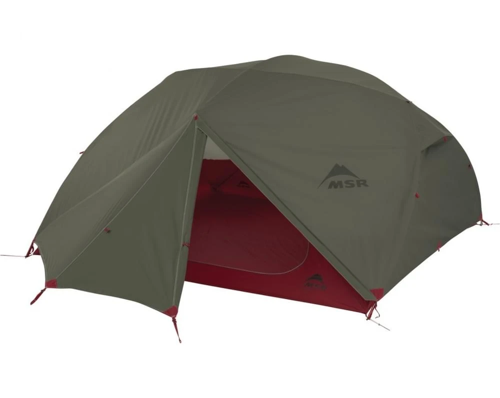 MSR Elixir 4 / 4 Persoons Tent Groen 1 MSR Elixir 4 / 4 Persoons Tent Groen