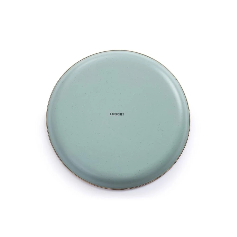 Barebones Geëmailleerd Diep Bord - Set 2 Stuks Groen 4 Barebones Geëmailleerd Diep Bord - Set 2 Stuks Groen - Afbeelding 4