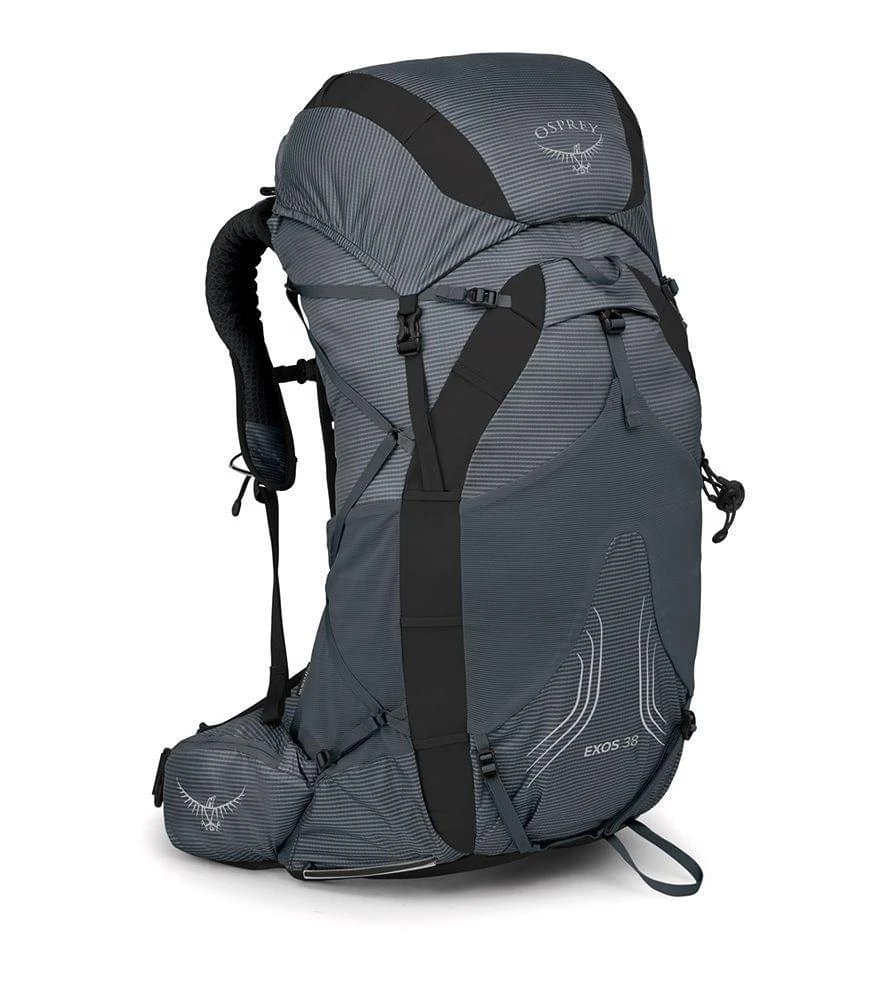 Osprey Exos 38 L/XL Rugzak Donkergrijs 1 Osprey Exos 38 L/XL Rugzak Donkergrijs