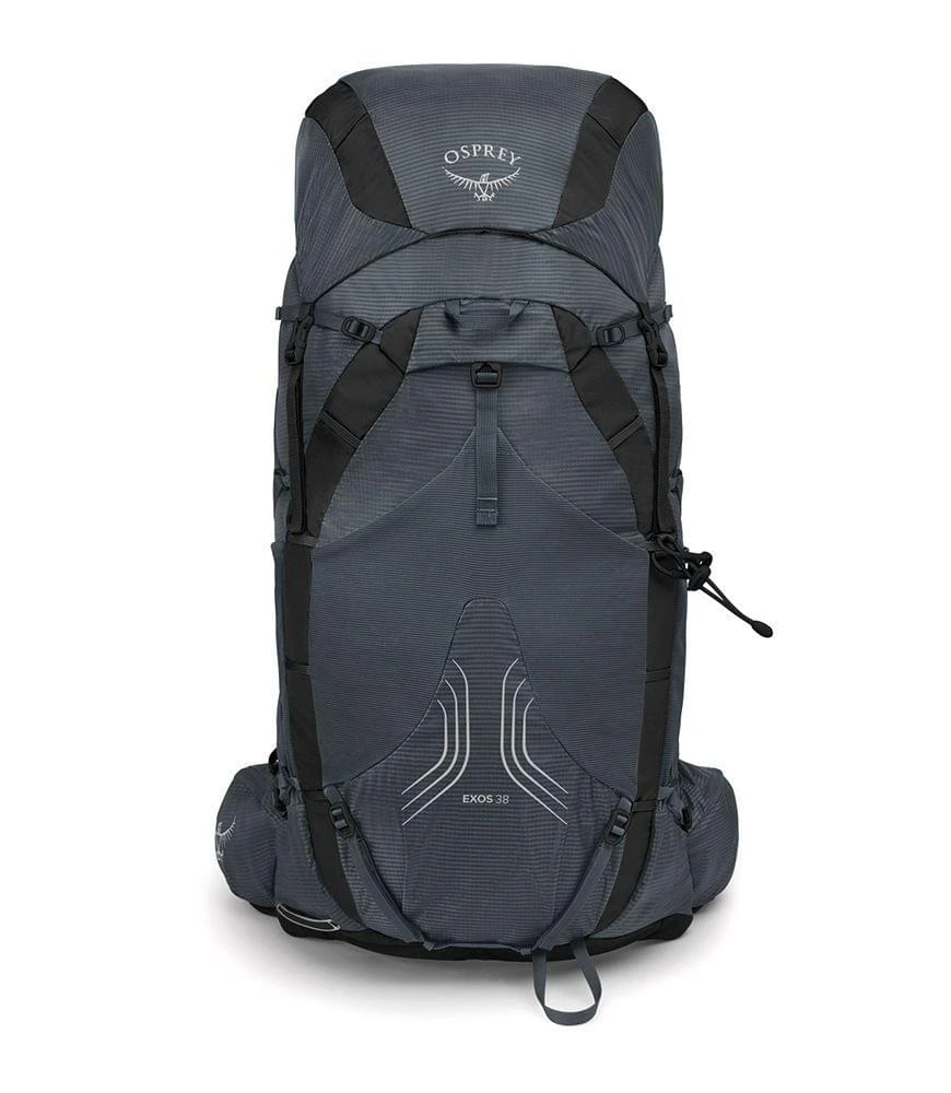 Osprey Exos 38 L/XL Rugzak Donkergrijs 2 Osprey Exos 38 L/XL Rugzak Donkergrijs - Afbeelding 2
