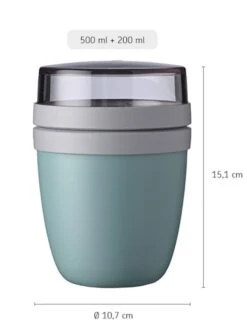 Mepal Lunchpot Ellipse Vibe Groen -Winkel Voor Kampeerartikelen Voor Buiten 90127 mepal lunchpot ellipse vibe