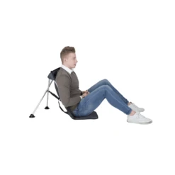 Bo-Trail Backpackers Chair Lichtgewicht Stoel - Grijs -Winkel Voor Kampeerartikelen Voor Buiten 90757 bo trail backpackers chair lichtgewicht stoel grijs
