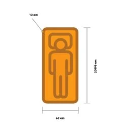 Campguru Beatle Stretch 10 Slaapmat Blauw -Winkel Voor Kampeerartikelen Voor Buiten 98287 campguru beatle stretch 10 slaapmat