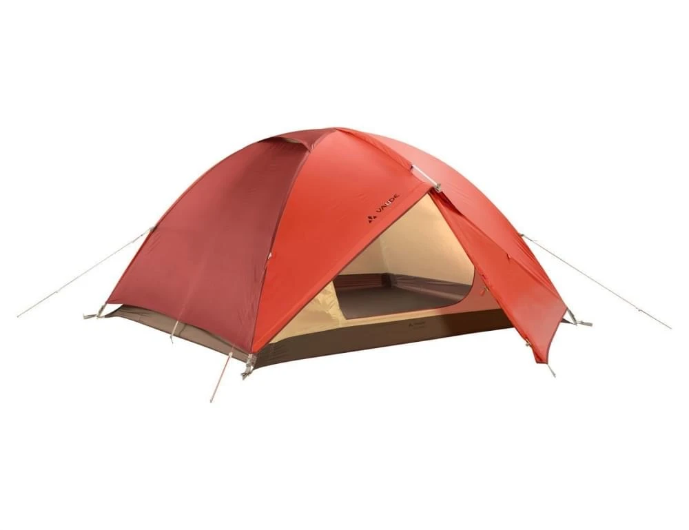 Vaude Campo 3P / 3 Persoons Tent Oranje 1 Vaude Campo 3P / 3 Persoons Tent Oranje