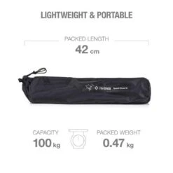 Helinox Speed Stool Kruk Zwart -Winkel Voor Kampeerartikelen Voor Buiten 98838 helinox speed stool kruk