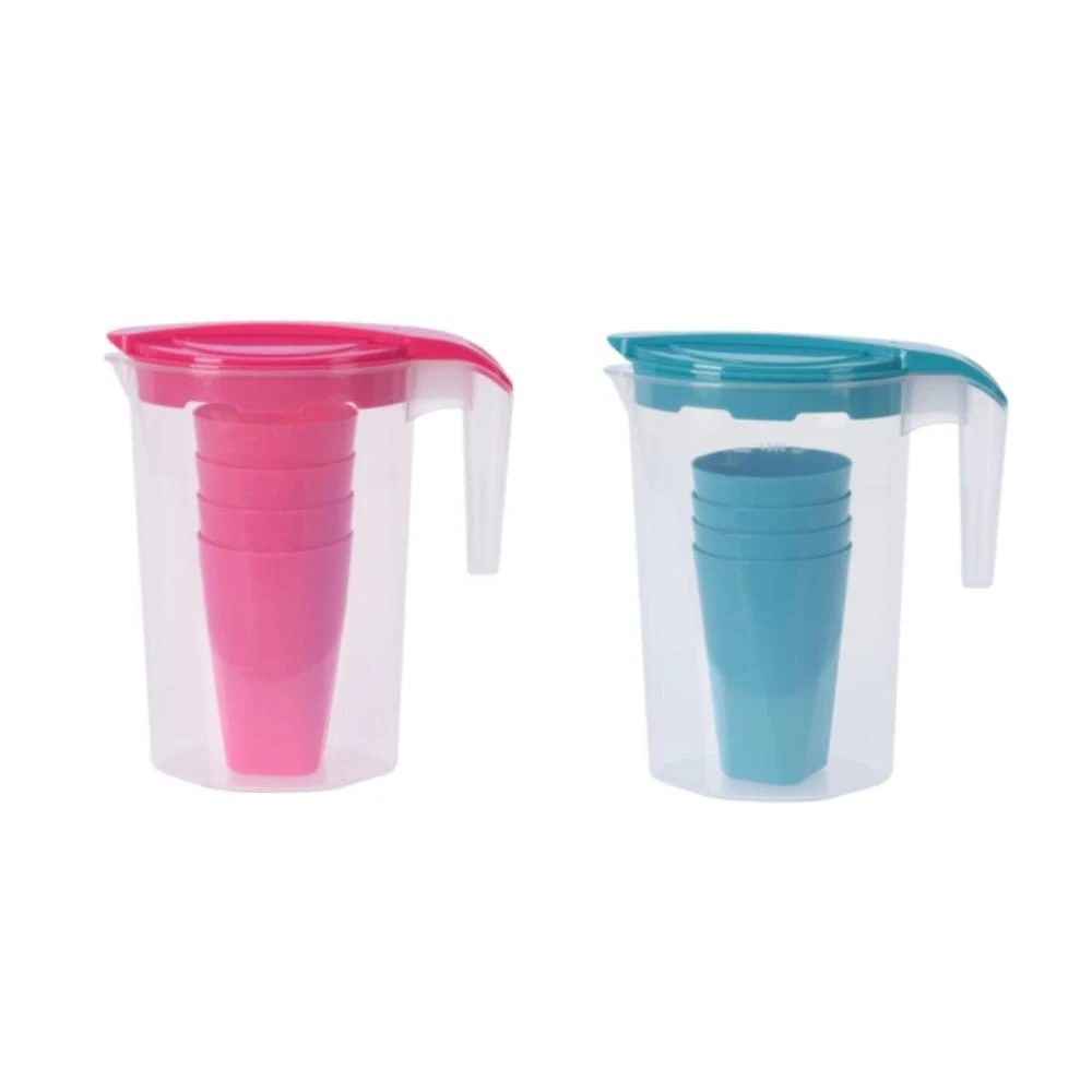 ML Schenkkan Met 4 Glazen 2 ML Schenkkan Met 4 Glazen - Afbeelding 2